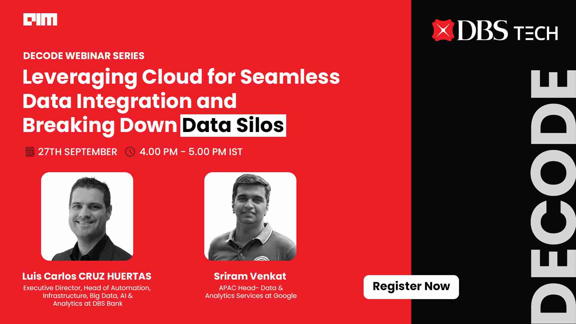 The DECODE Webinar is Back: Leveraging Cloud for Seamless