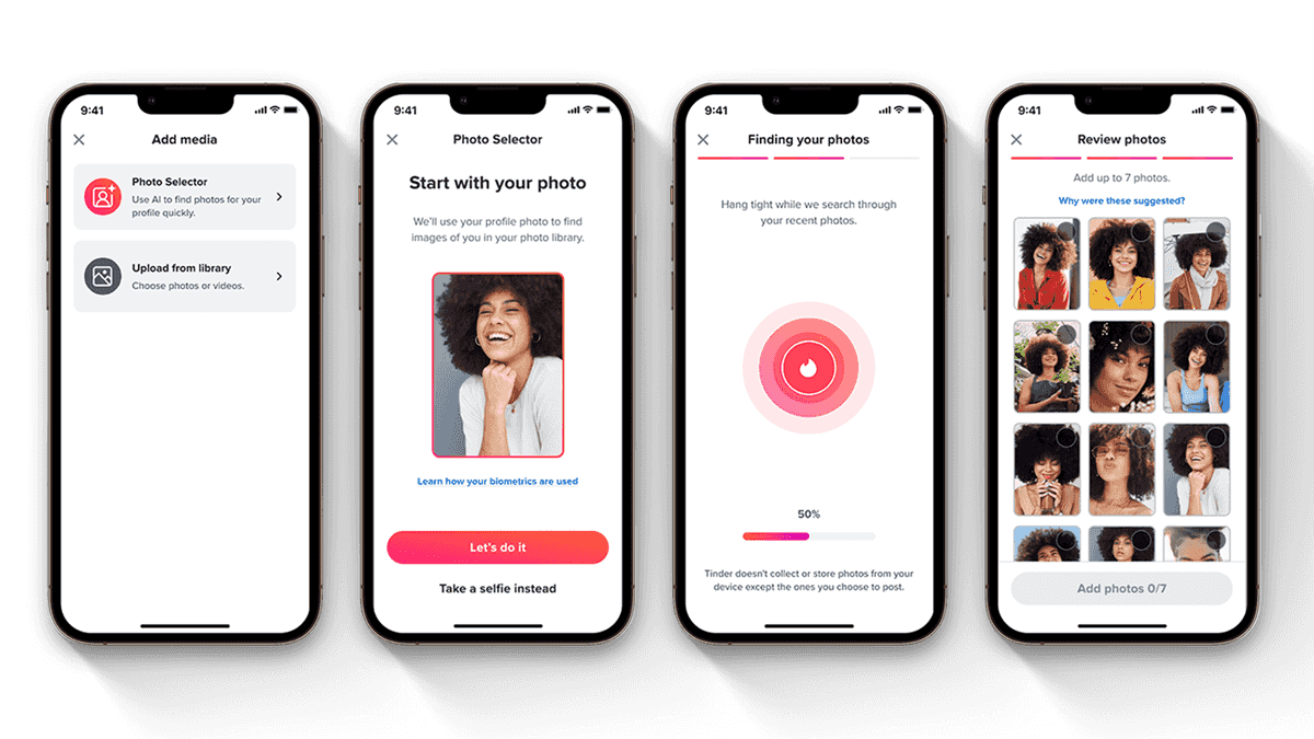 Tinder's new AI will pick out your best photos for your