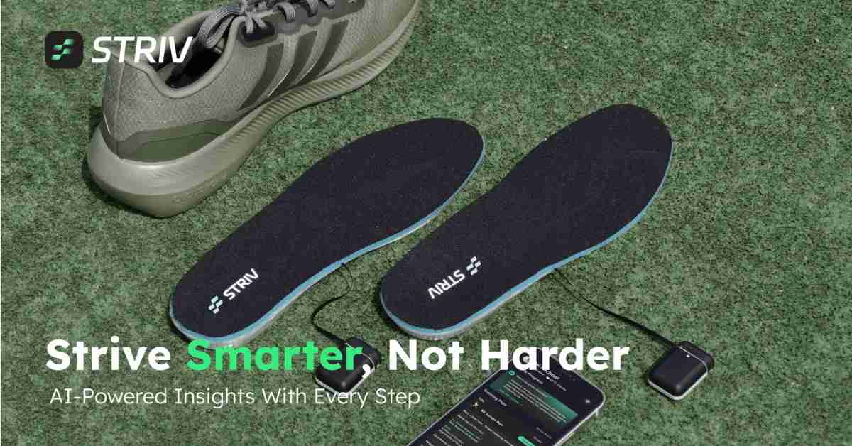 Striv Unveils AI-Powered Insoles to Revolutionize Training