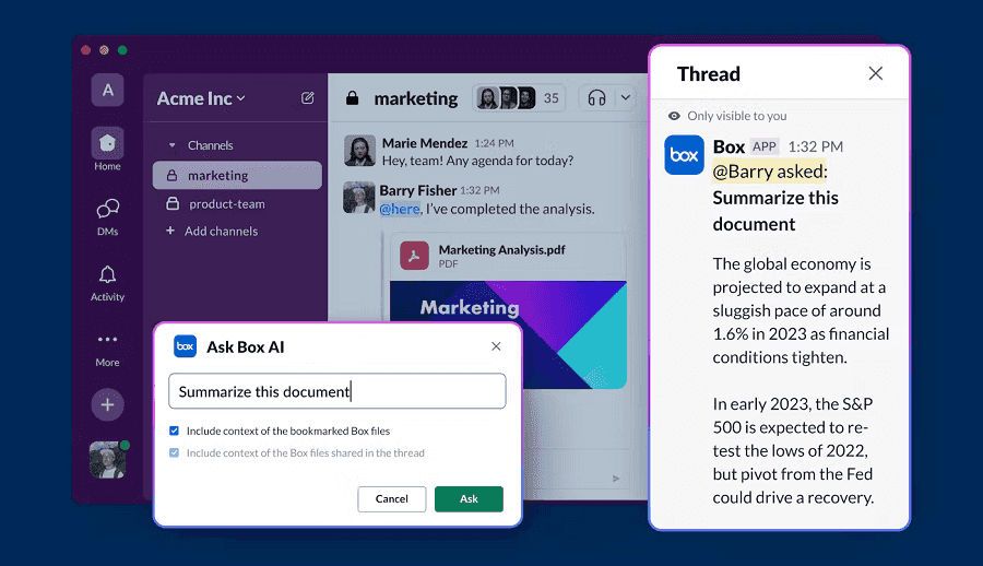 Box and Slack expand their partnership with new platform