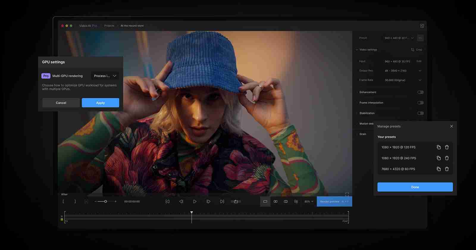 Topaz Labs' Cinema-Grade Video AI Pro Platform Upscales,