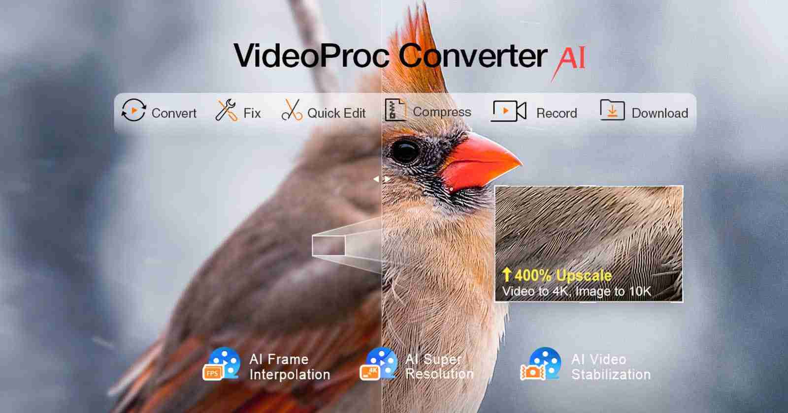 VideoProc Converter AI Unlocks Ultimate Photo and Video