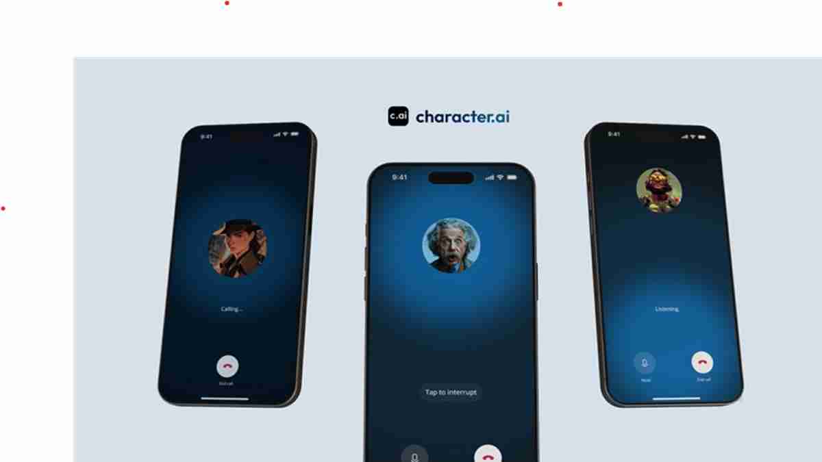 Character.AI blows life in AI avatars with new voice call