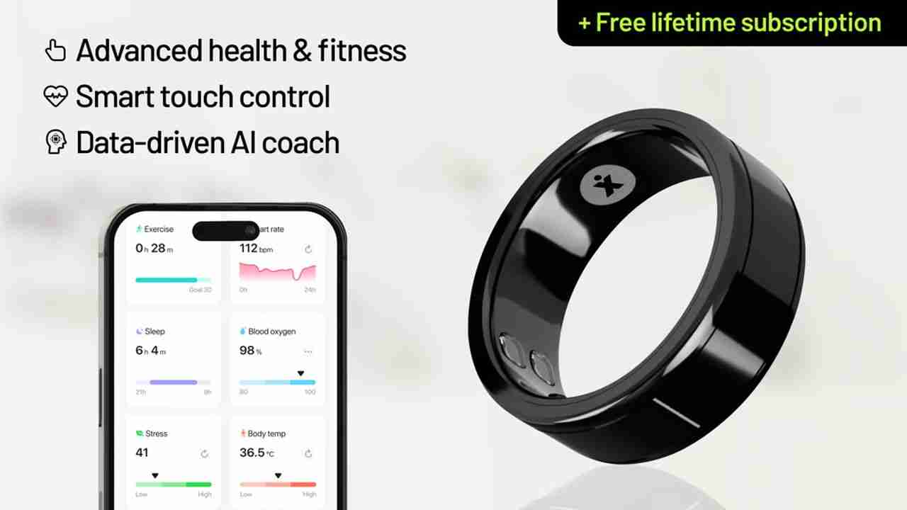 Improve your health with ExerRing an AI wearable wellness