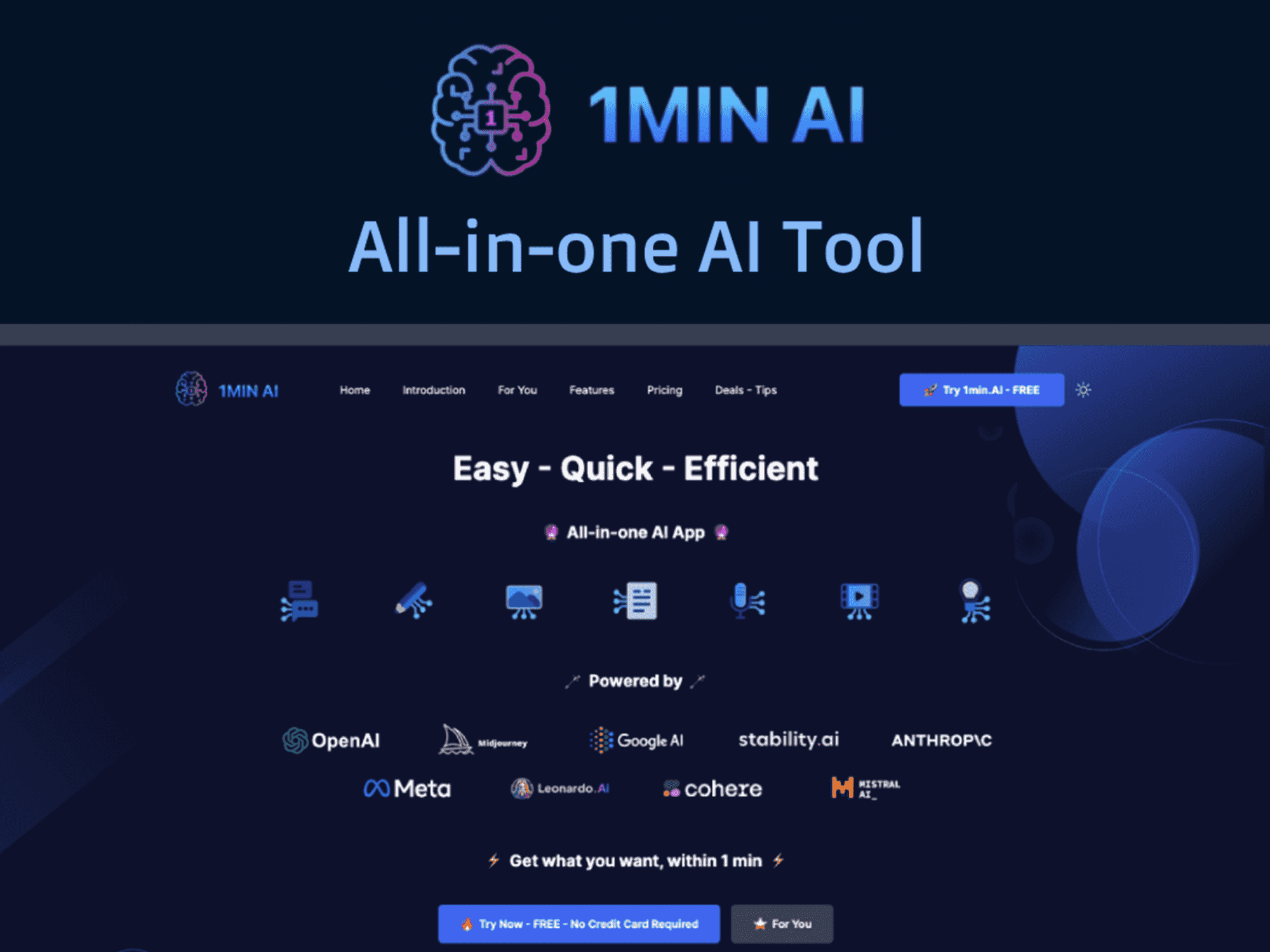 Lifetime access OpenAI, Meta AI, Google Gemini, and more